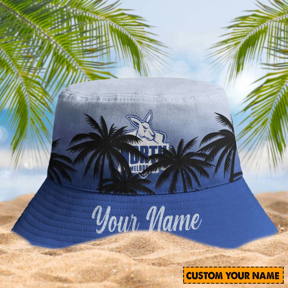 Afl North Melbourne Kangaroos Sport Personalized Bucket Hat