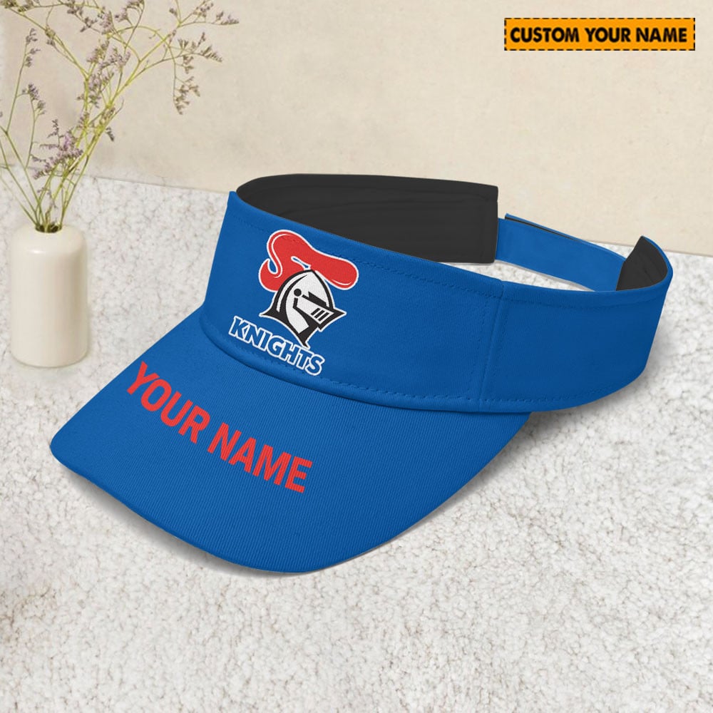 NRL Newcastle Knights Sunscreen Visor Cap Travel Hats 