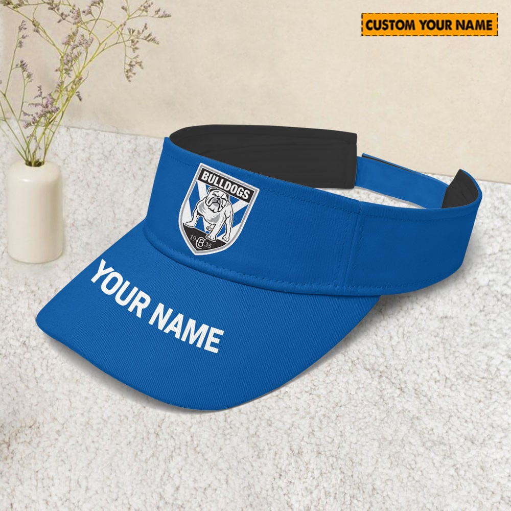 NRL Canterbury-Bankstown Bulldogs Sunscreen Visor Cap Travel Hats 
