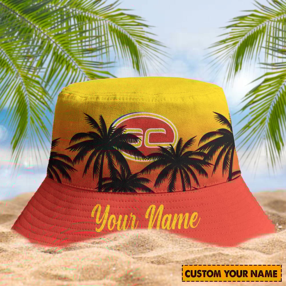Afl Gold Coast Suns Sport Personalized Bucket Hat