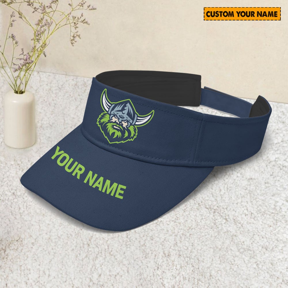 Canberra Raiders NRL Sunscreen Visor Cap Travel Hats 