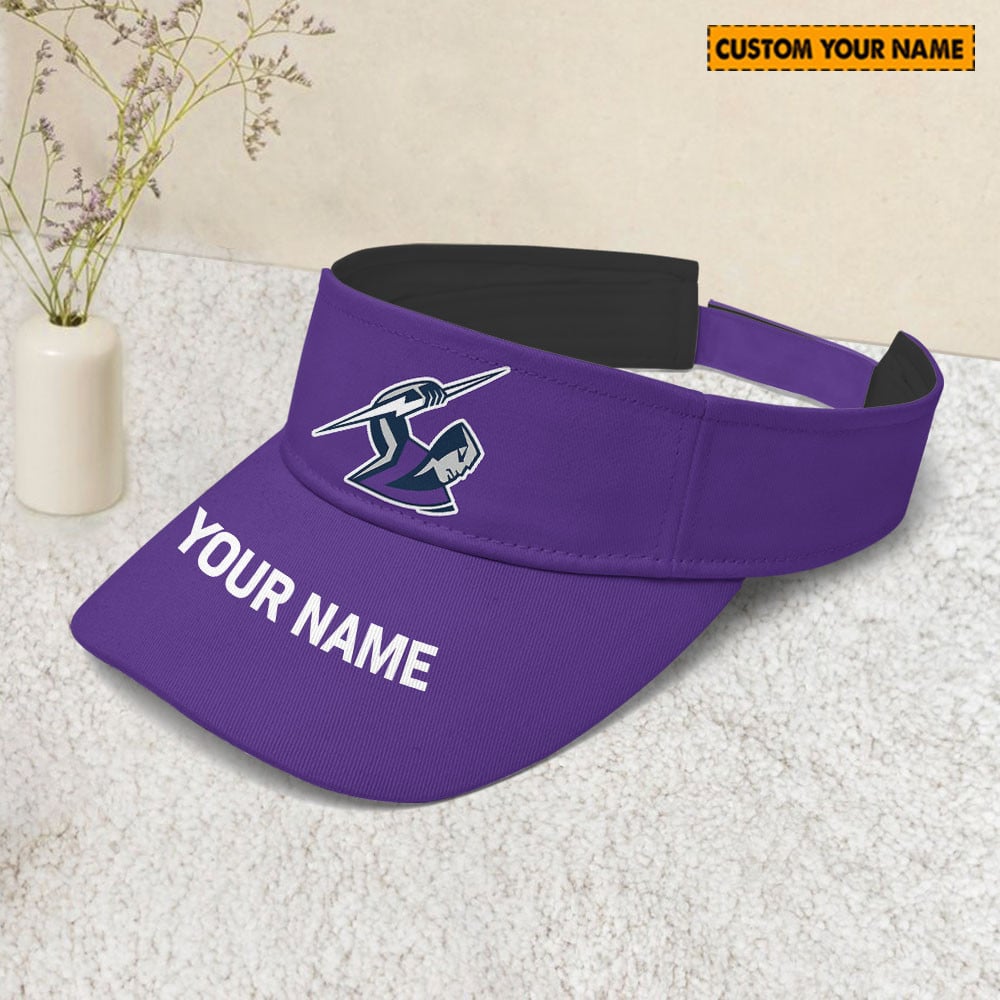 NRL Melbourne Storm Sunscreen Visor Cap Travel Hats 