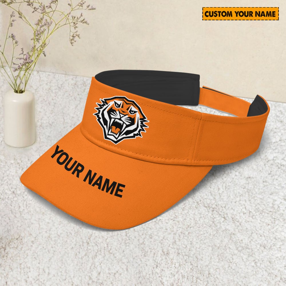 Wests Tigers NRL Sunscreen Visor Cap Travel Hats 