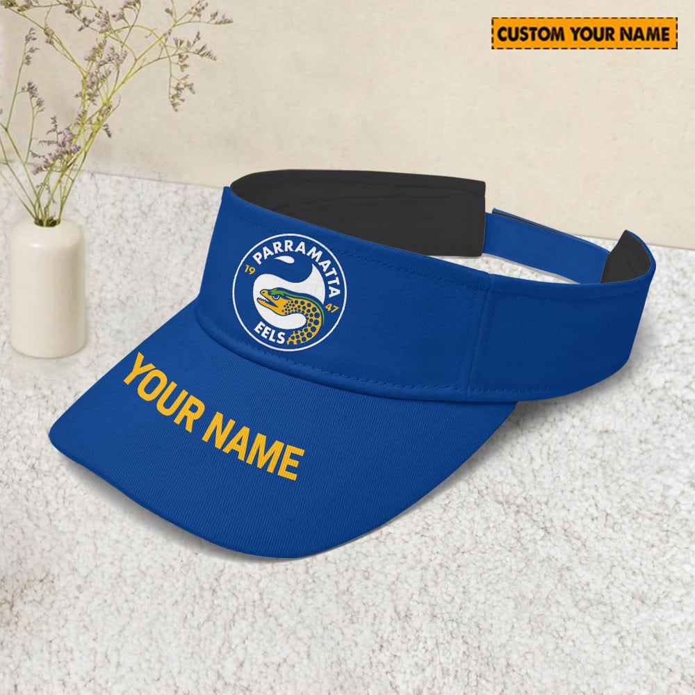Parramatta Eels NRL Sunscreen Visor Cap Travel Hats 