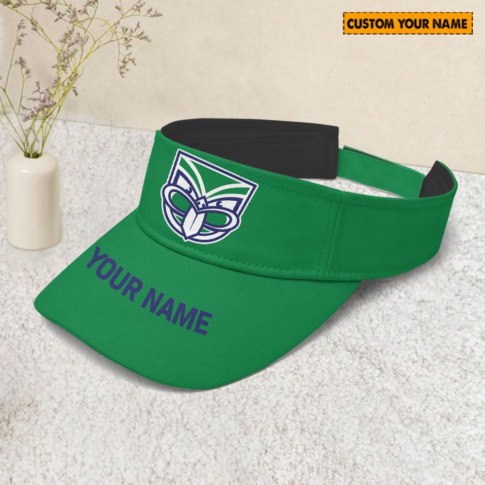 Warriors NRL Sunscreen Visor Cap Travel Hats 