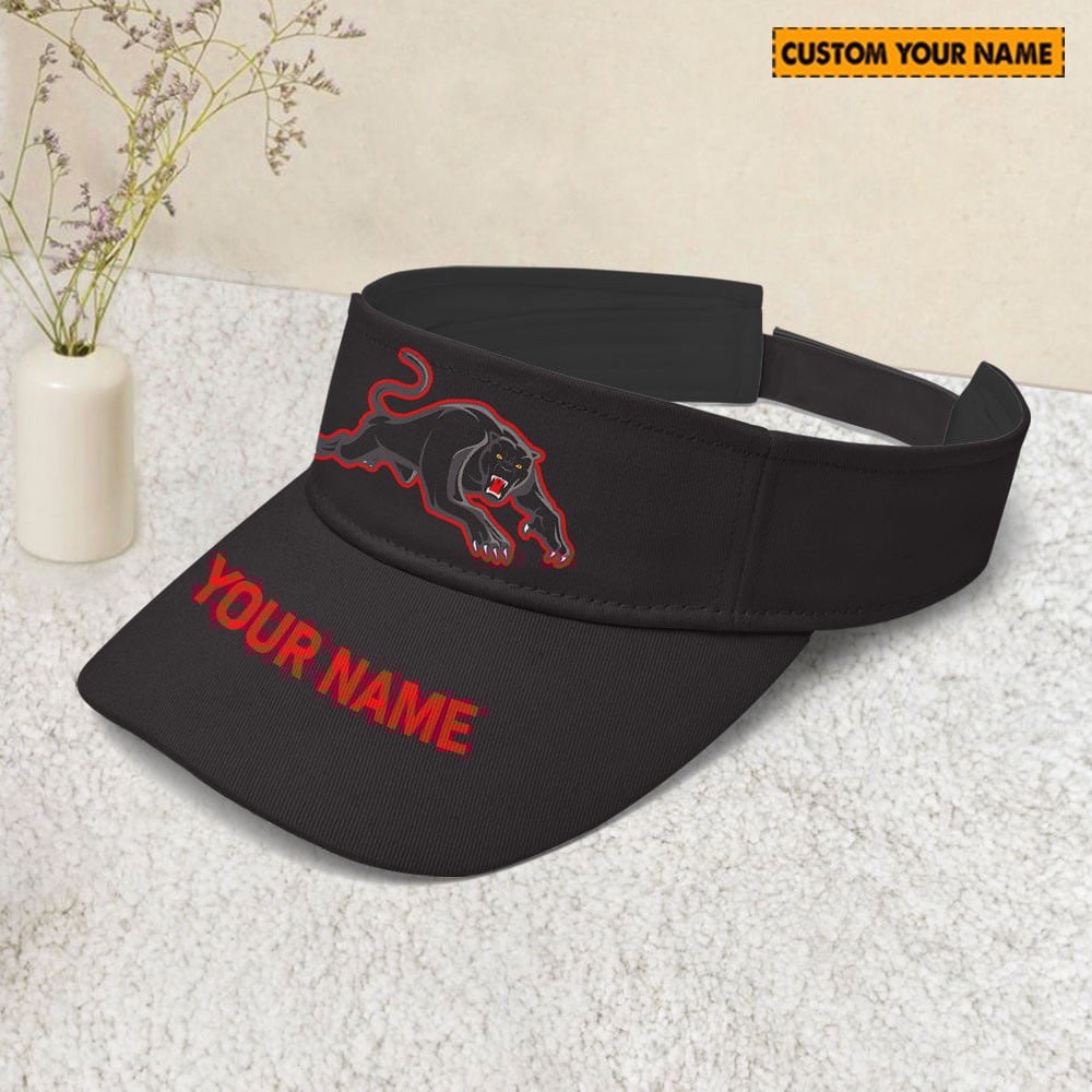 Penrith Panthers NRL Sunscreen Visor Cap Travel Hats 
