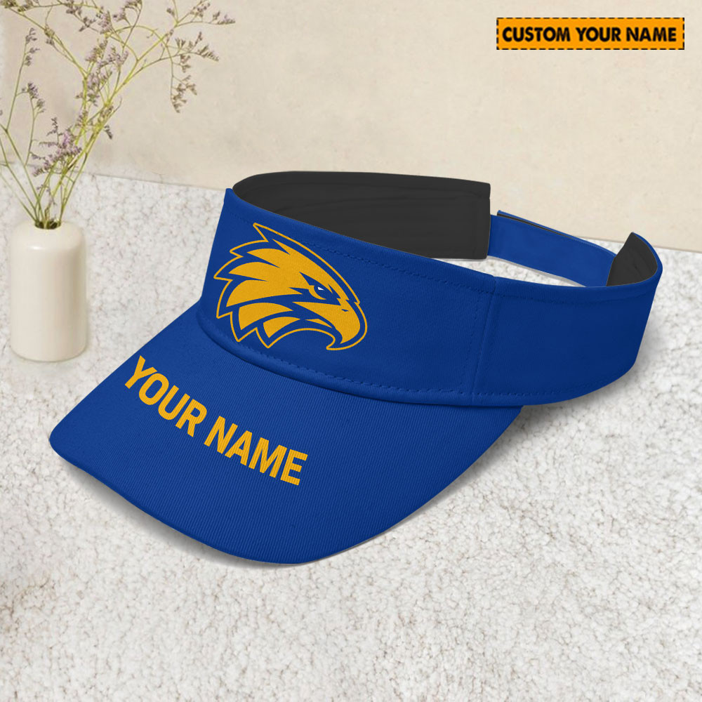 AFL West Coast Eagles Sunscreen Visor Cap Travel Hats 