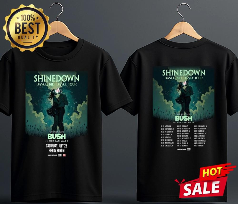 Shinedown Dance Kid Dance Tour 2025 Shirt, Shinedown Dance Shirt