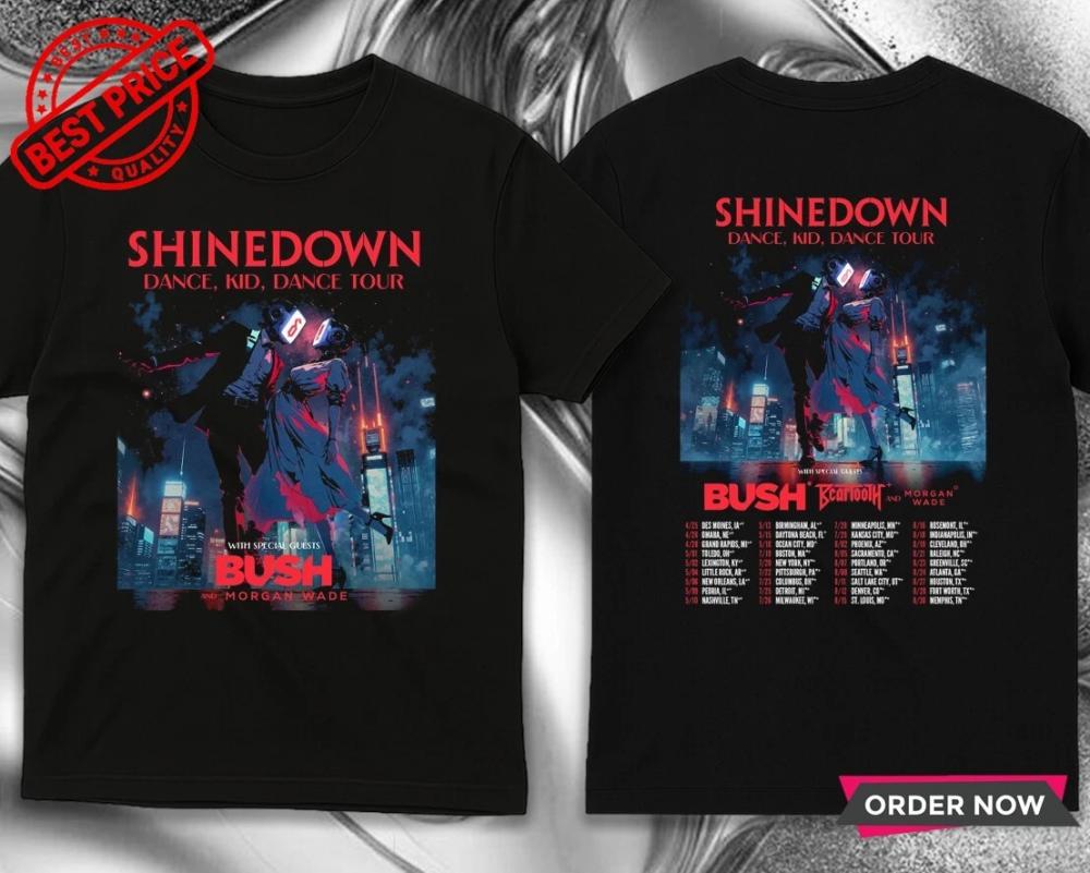 Shinedown Dance Kid Dance Tour 2025 Shirt