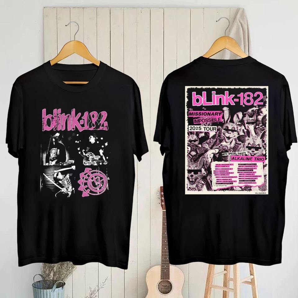 Blink-182 Missionary Impossible Tour 2025 Shirt, Blink-182 Shirt