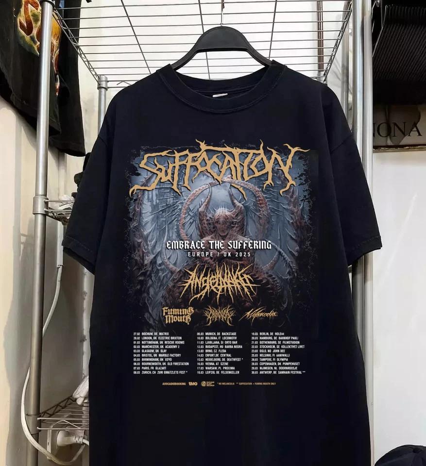 Suffocation Tour 2025 Shirt, Suffocation Country Music ConcerShirt