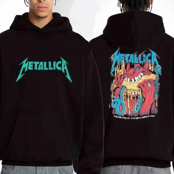 Metallica Philadelphia 2025 L.Incoln Financi.Al F.Ield M72 Tour Hoodie