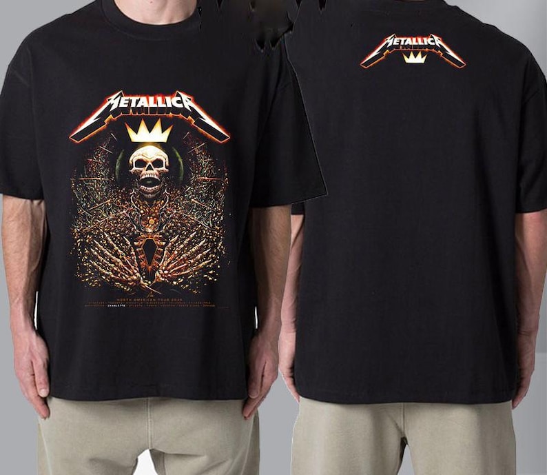 Metallica M72 Charlotte Exclusive Pop Up Shop M72 North American Tour 2025 Unisex Shirt Two Sides