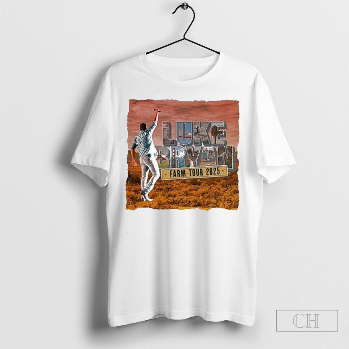 Luke Bryan In California Farm Tour 2025 Shirt