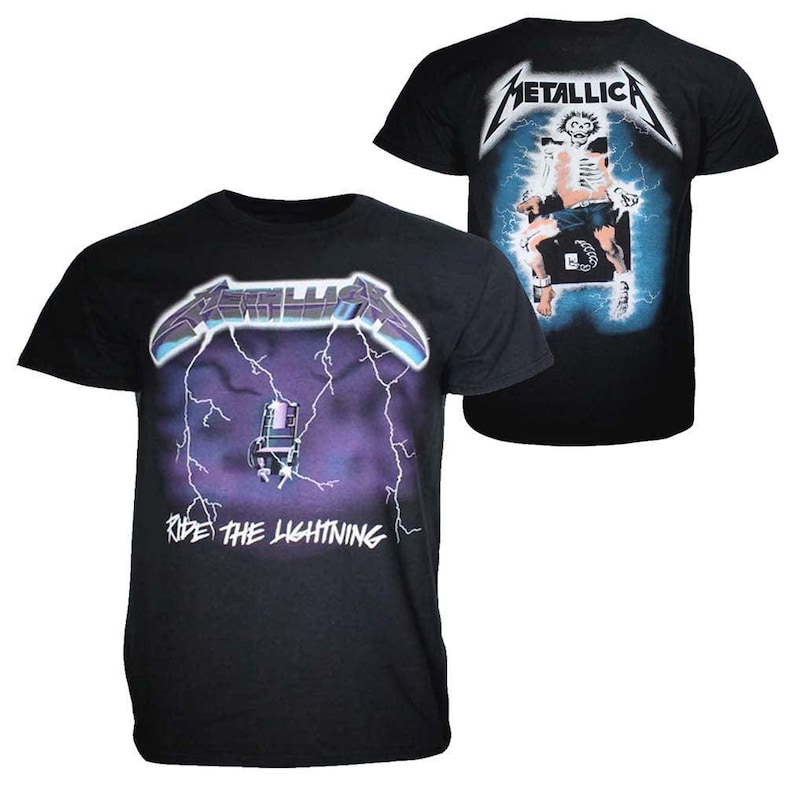 Metallica Ride The Lightning Shirt