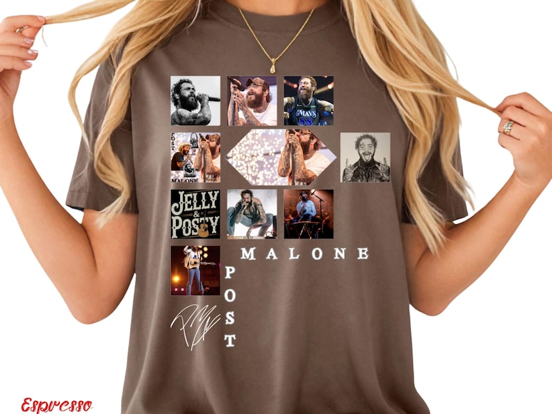 Post Malone Jelly Roll Tour 2025 Shirt, Post Malone Shirt