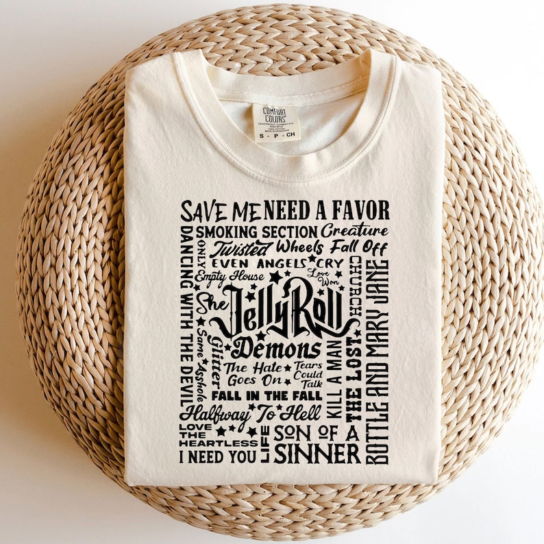 Jelly Roll American Rock Singer Shirt, God I Need A Favor Shirt