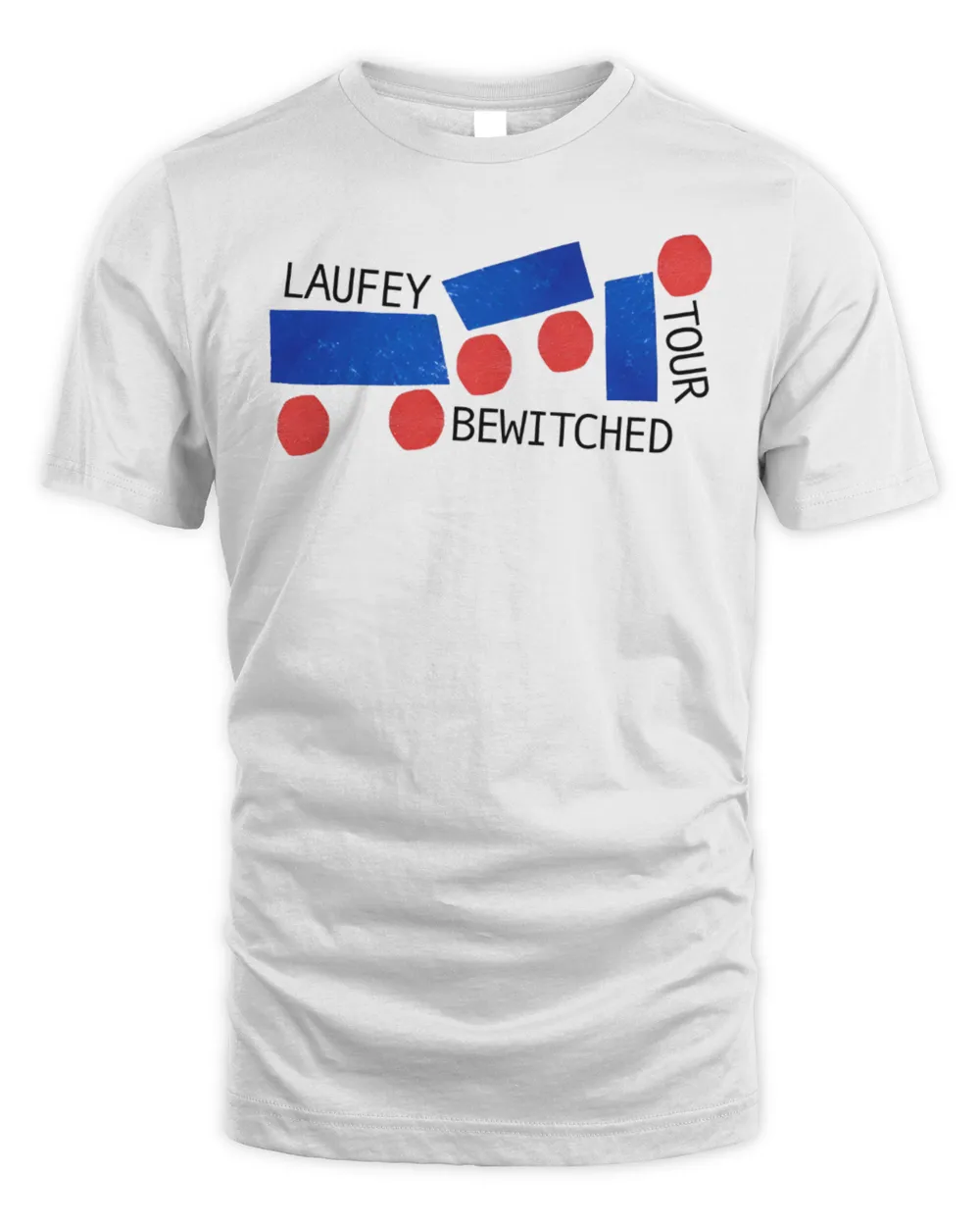 Laufey Merch Bewitched White Tour Tee
