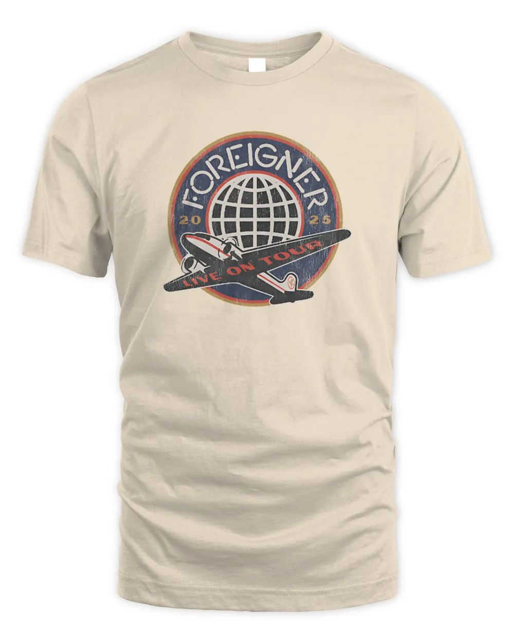 Foreigner 2025 World Tour Shirt