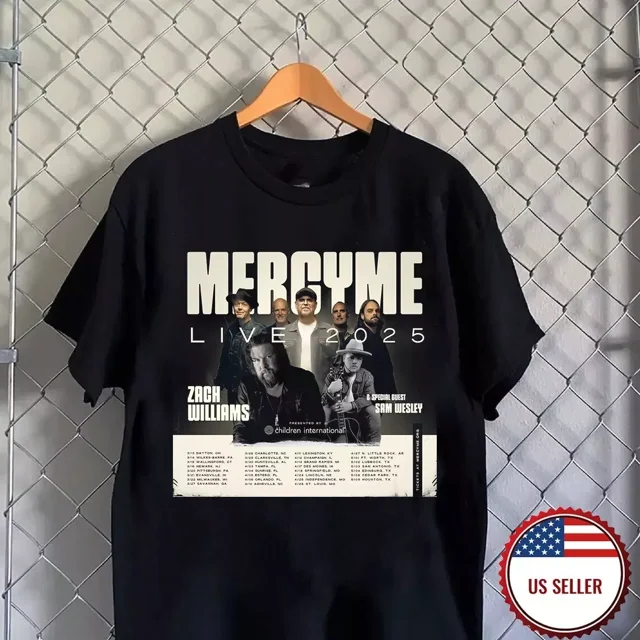 Mercyme Live 2025 Tour Date Shirt