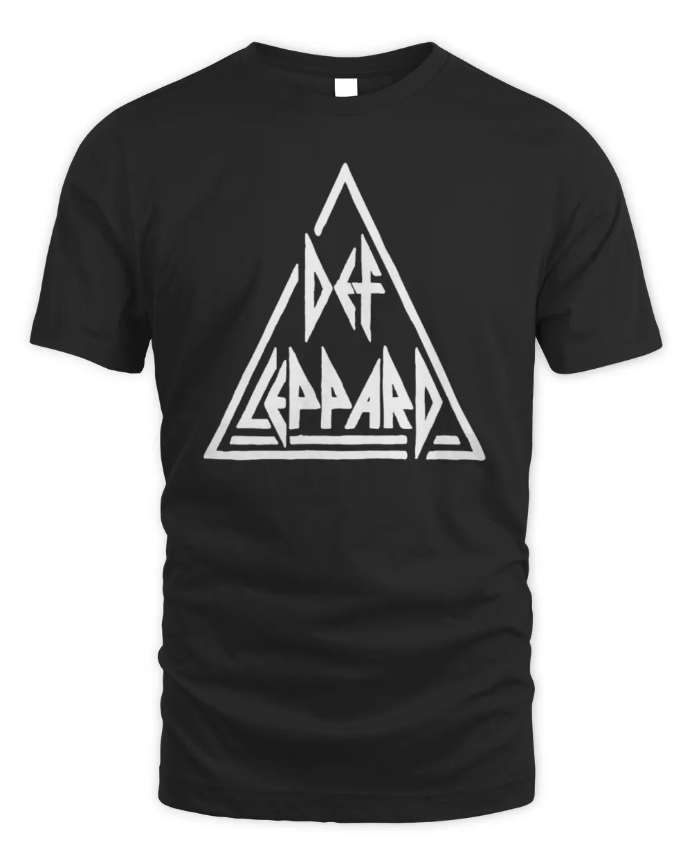 Def Leppard Official Store Triangle Texture Logo Shirt