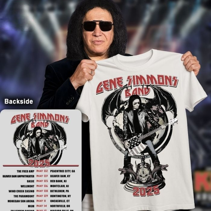 Ene Simmons Band 2025 Tour Shirt Gifts For Someone Who Loves Music