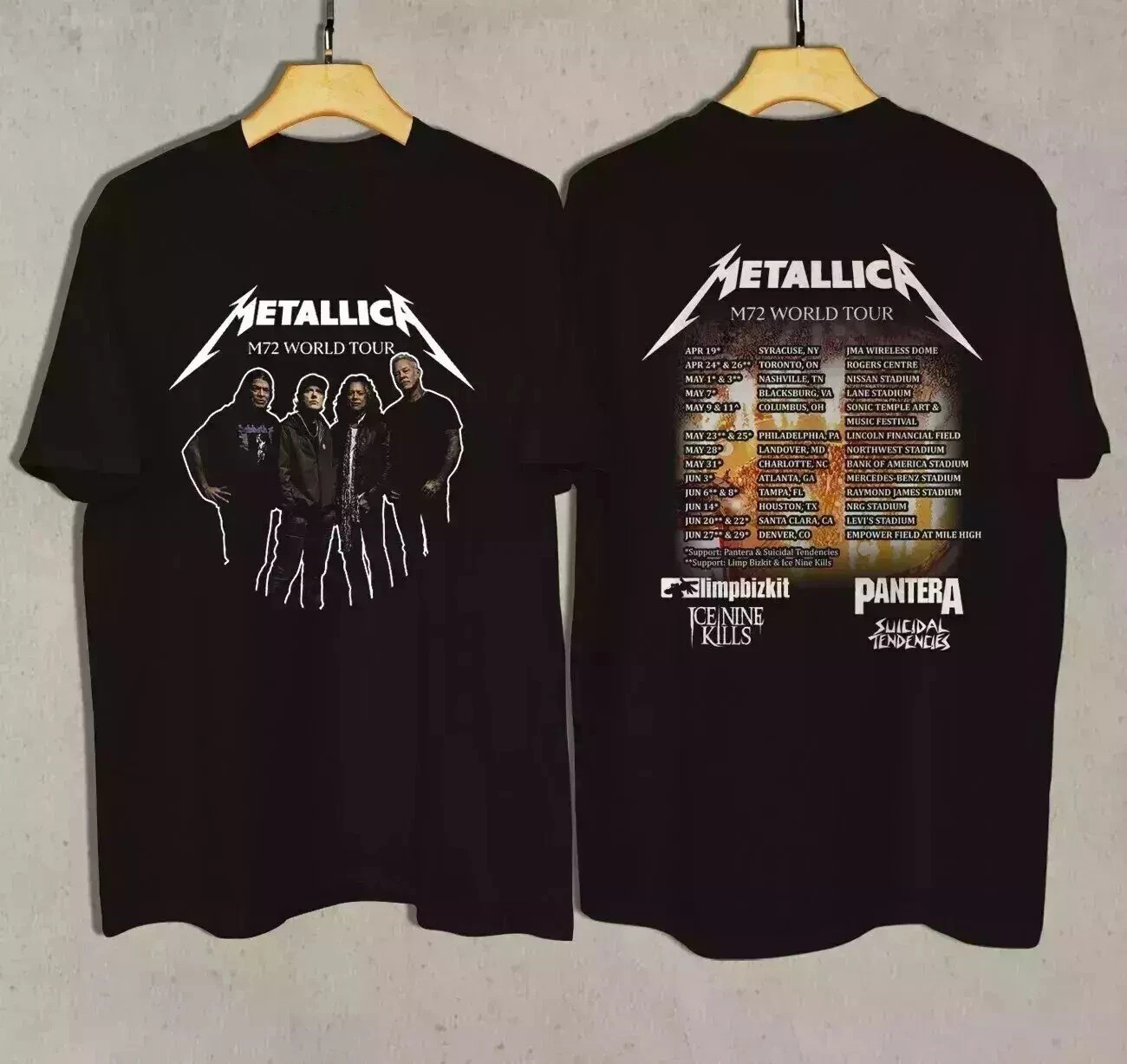 Metallica M72 World Tour 2025 Shirt Best