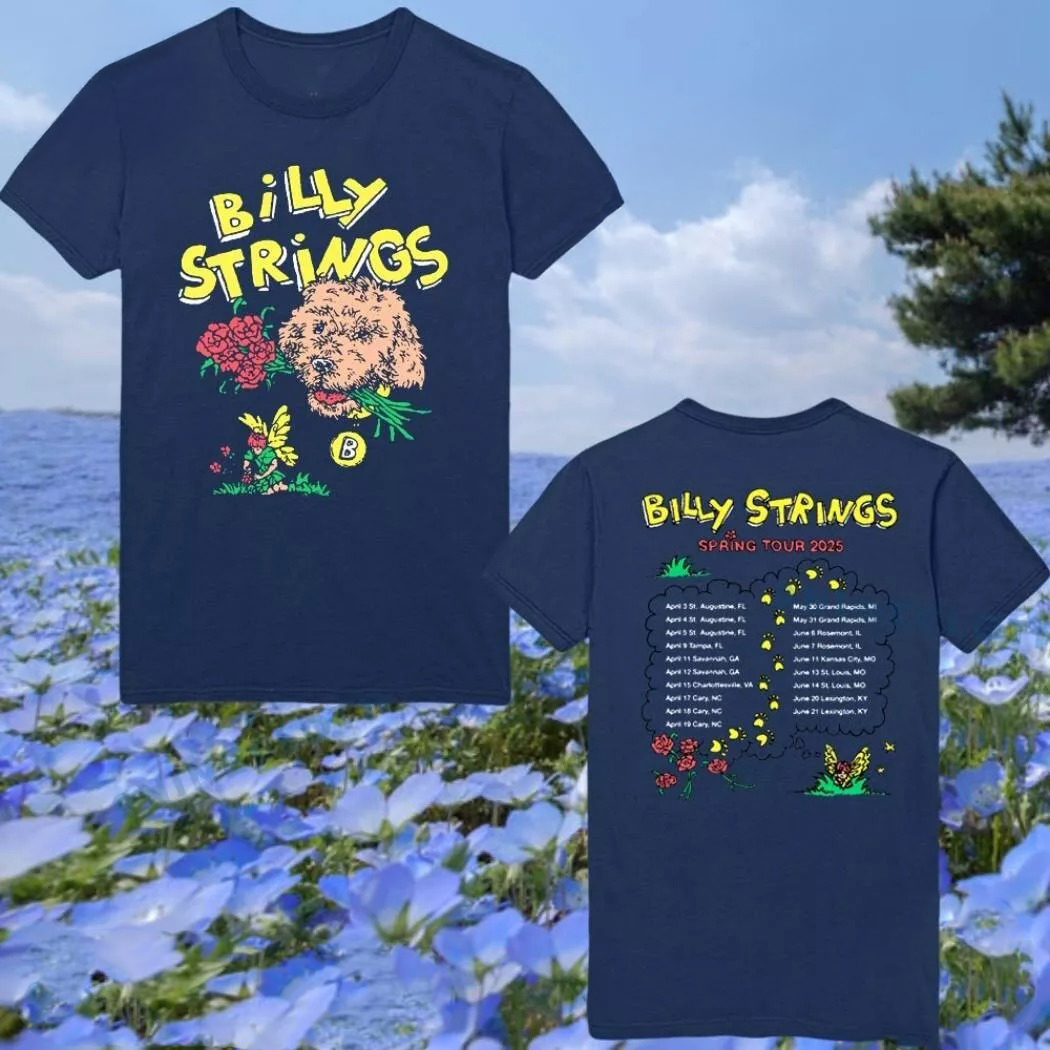 Billy Strings Spring 2025 Tour Bear Shirt Women Gifts