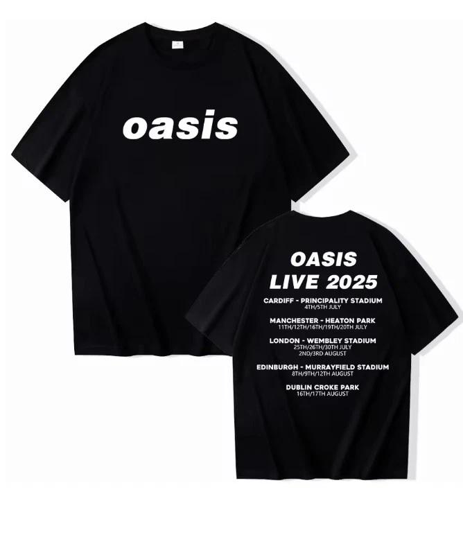 Oasis Live 25 Tour 2025 Shirt, Oasis Live Merch Tour Shirt