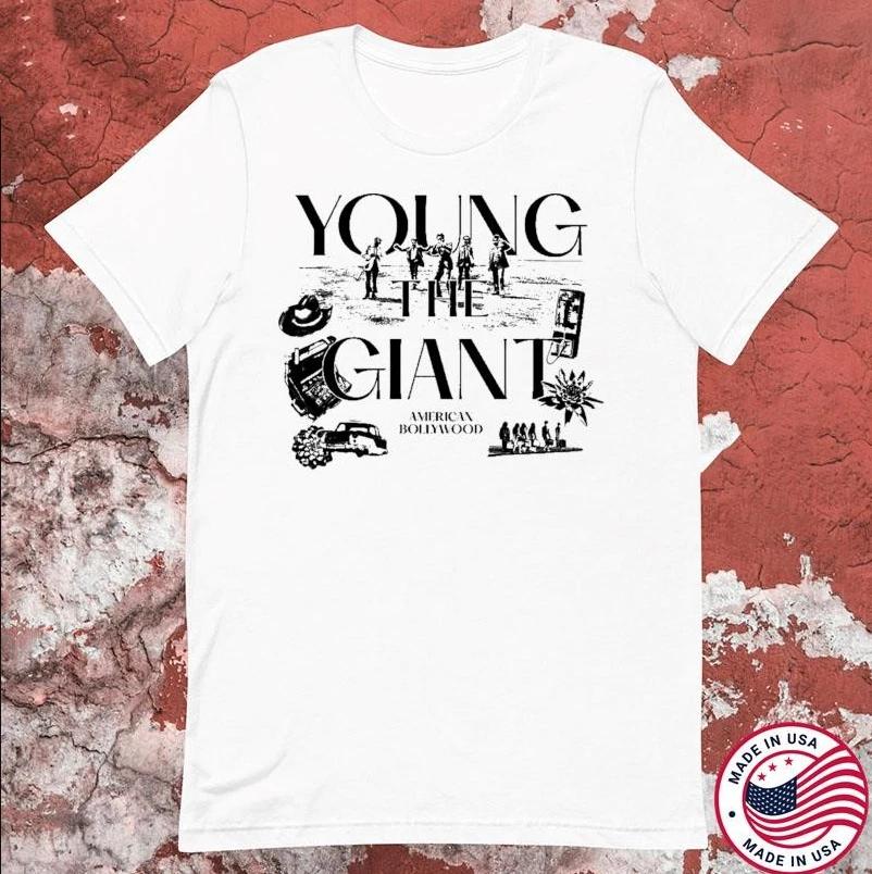 Young The Giant American Bollywood Tour Shirt