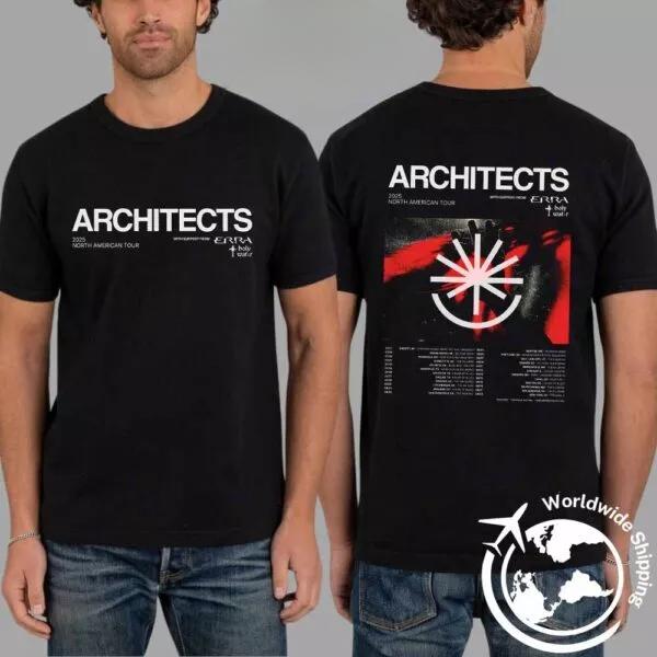 Architects Summer 2025 North American Tour Dates Two Sides Shirt