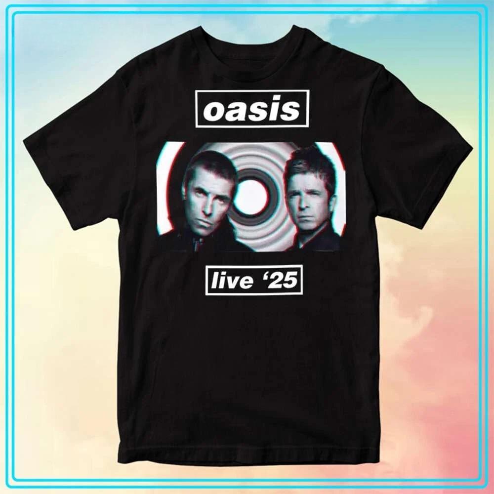 Oasis World Tour Live 2025 Unisex Shirt