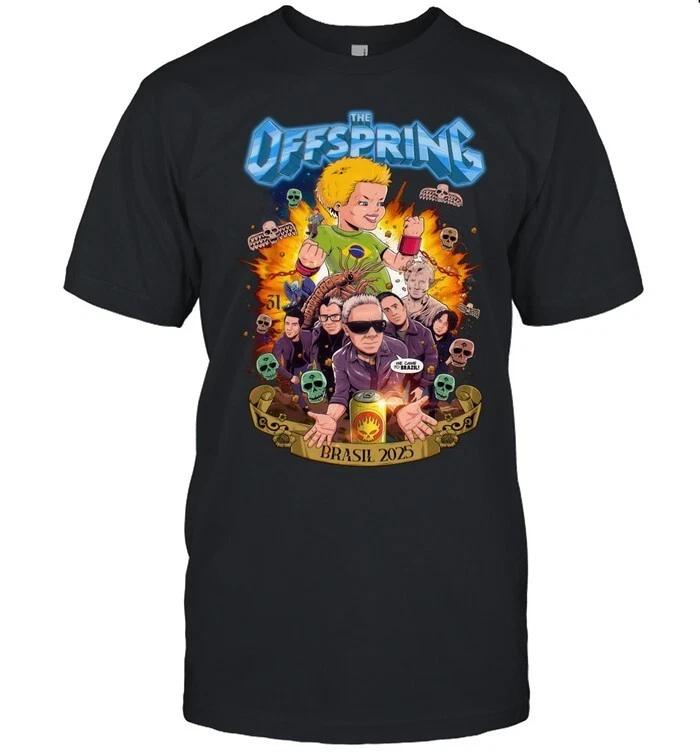 The Offspring Brasil Tour 2025 Shirt