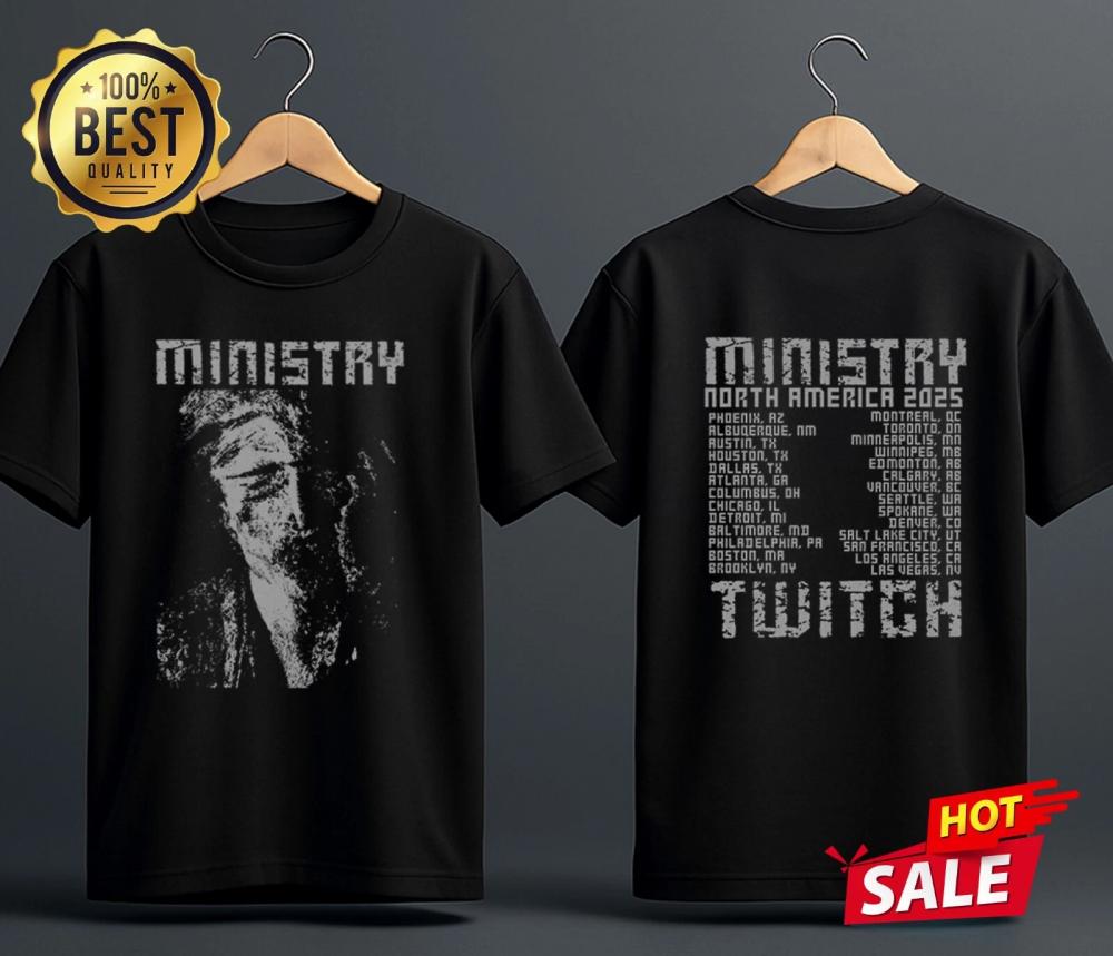 Ministry Tour 2025 Shirt 2 Sides