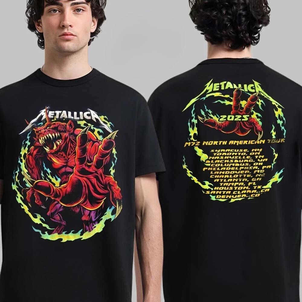 Metallica M72 Tour Canada 2025 Inspired Shirt