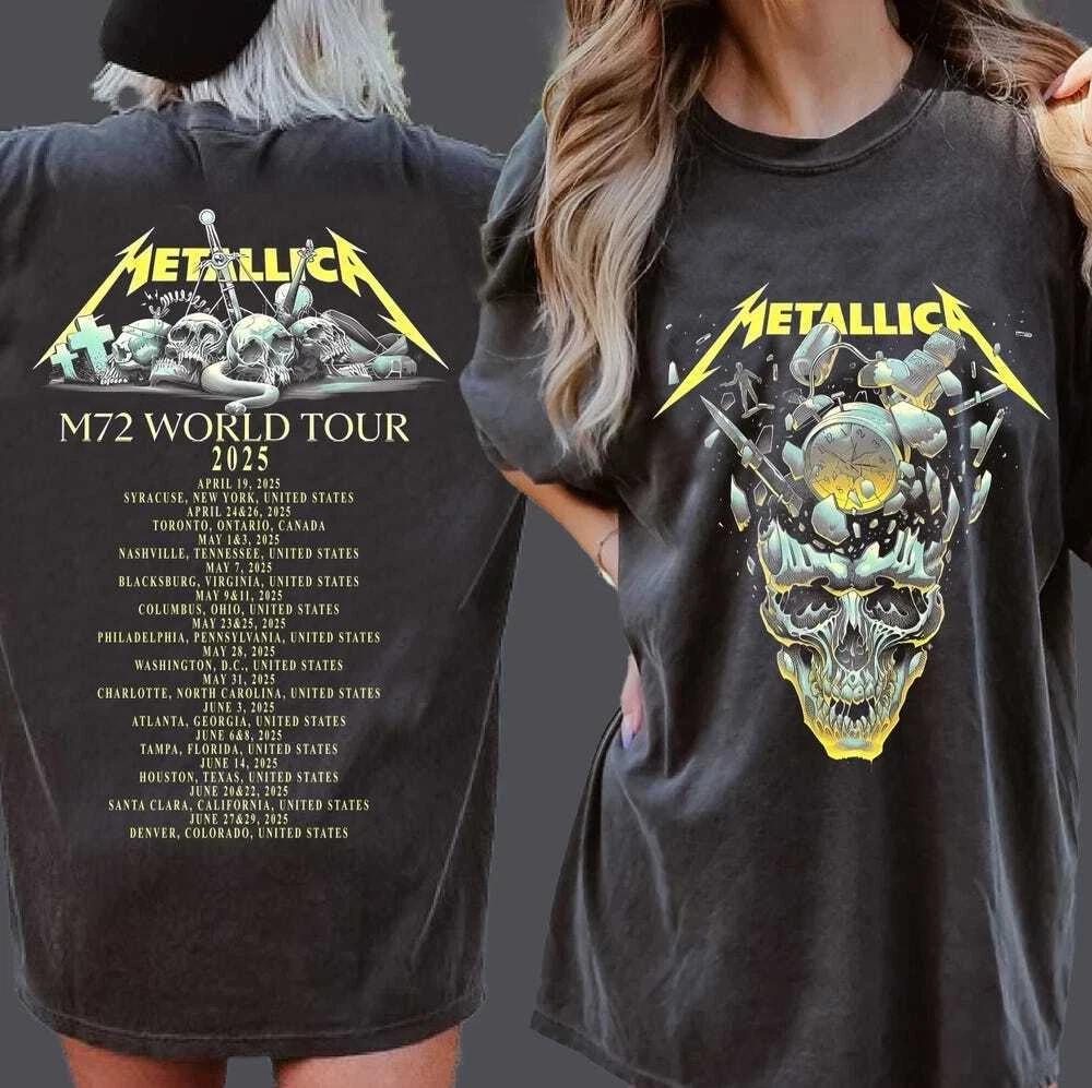 Metallica M72 World Tour Shirt