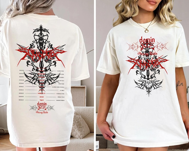 Stray Kids Dominate World Tour Us 2025 Shirt, Stray Kids Mixtape Dominate Shir