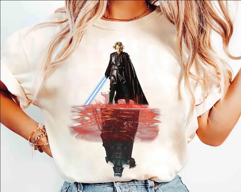 Star Wars Anakin Skywalker Water Mirror Darth Vader Shirt