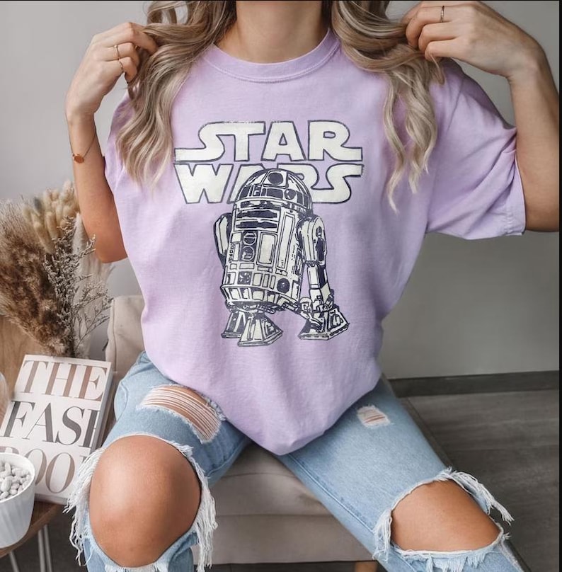 Retro Star Wars R2-D2 Vintage Shirt, Star Wars Shirt