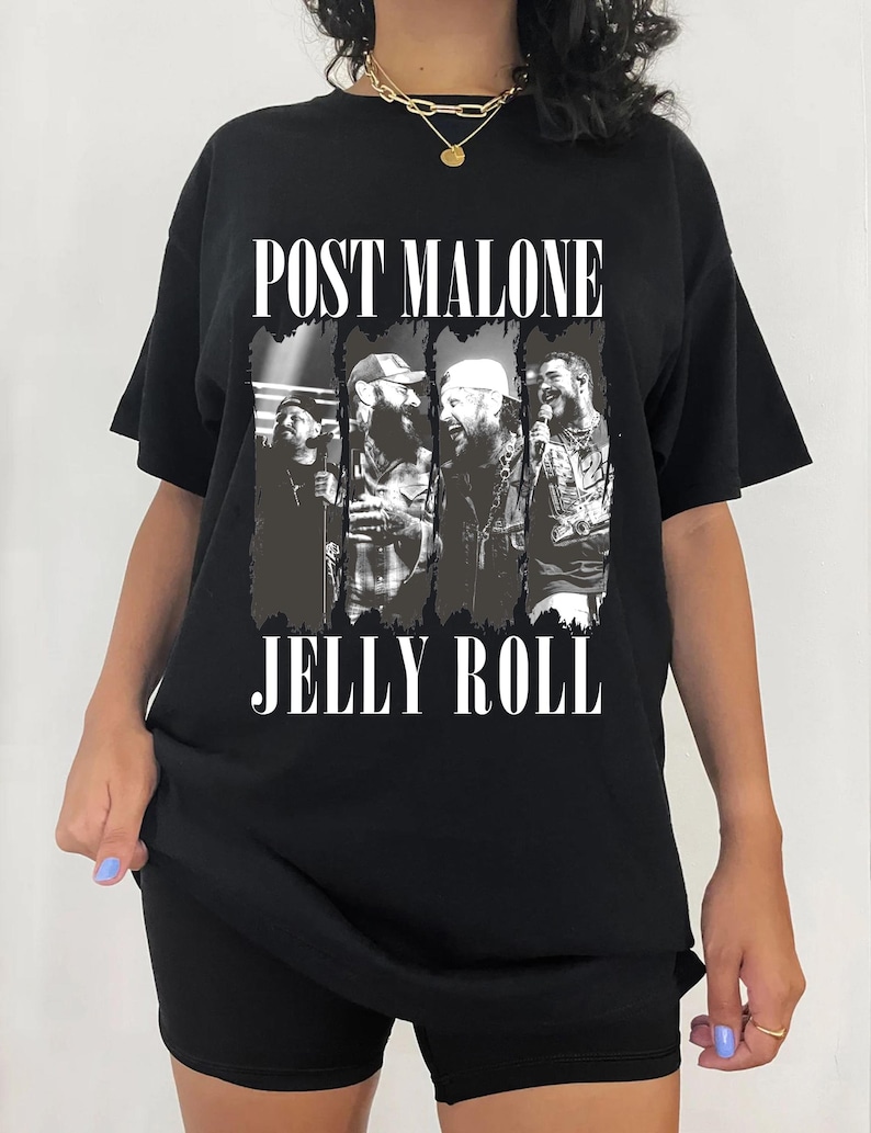 Jelly Roll Posty Concert Tshirt, Jelly Roll Posty Shirt, Post Merch, Posty Shirt, Western Graphic Tee