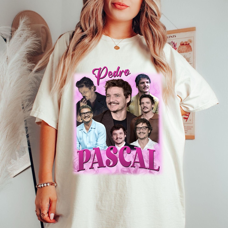 Pedro Pascal Movie Shirt, Pedro Pascal Narcos T-Shirt, Pedro Pascal Vintage Unisex Gift Bootleg Shirt