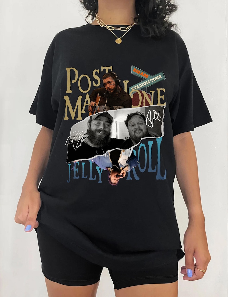 Jelly Roll Posty ConcerShirt, Posty Shirt, Western Graphic Tee