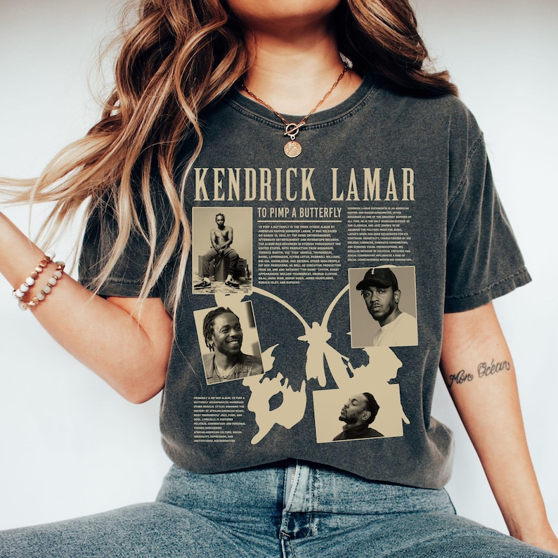 Kendrick Lamar Full Album T-Shirt, Kendrick Lamar New Album Tee, Vintage Music Album Tshirt, Rap Shirt