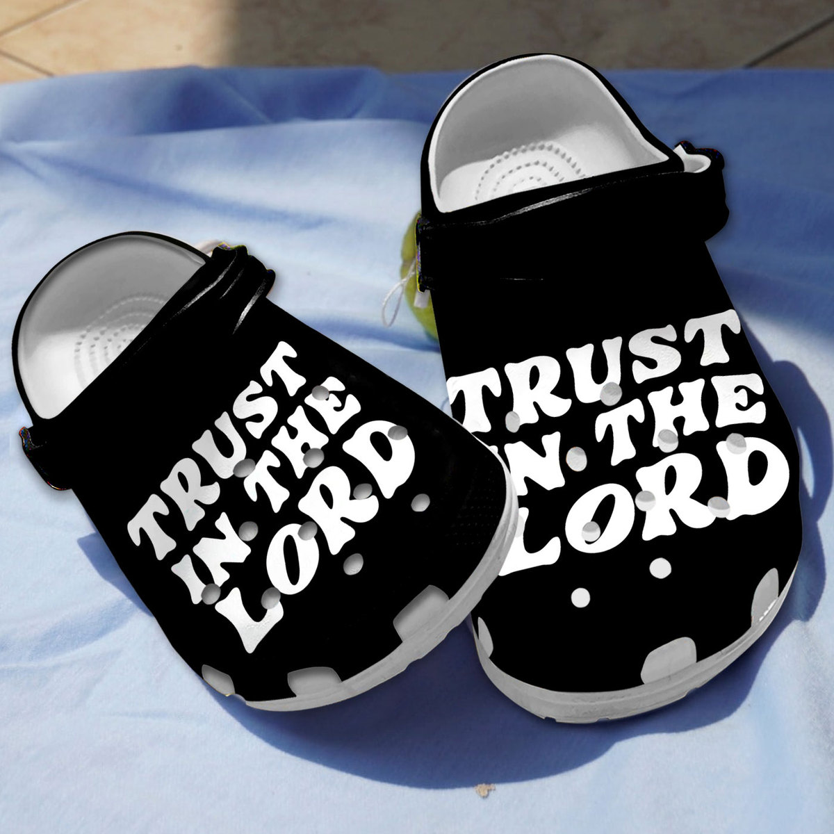 Breathable Trust In The Lord Clogs For Kids And Adults