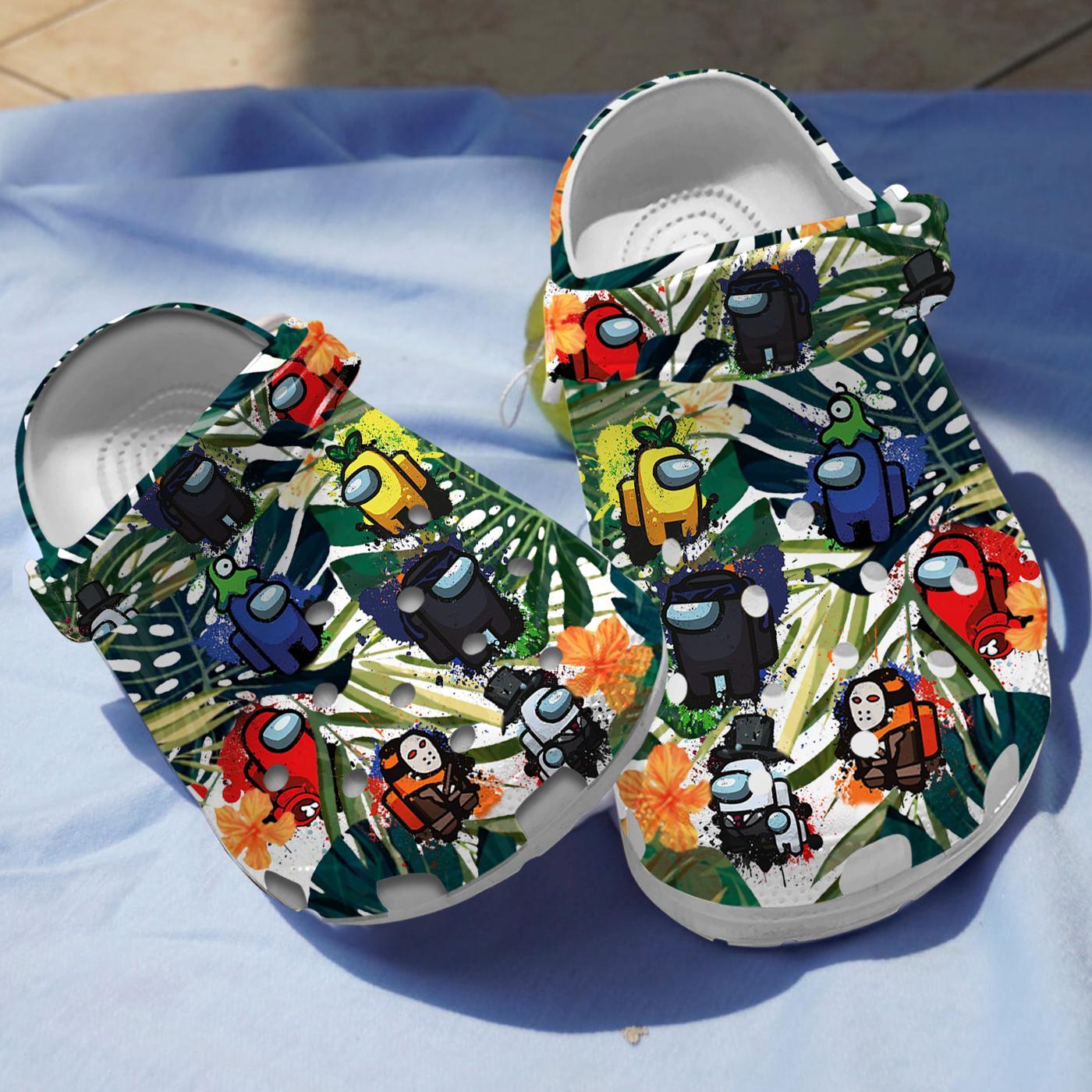 Amazing Among Us Game Crocs Shoes