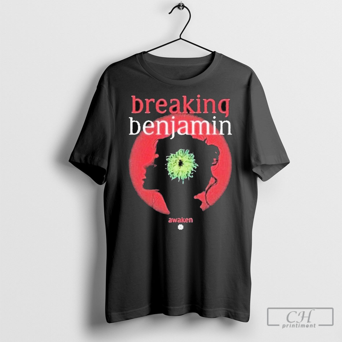Breaking Benjamin Awaken The Fallen 2025 Tour Two Sided Shirt