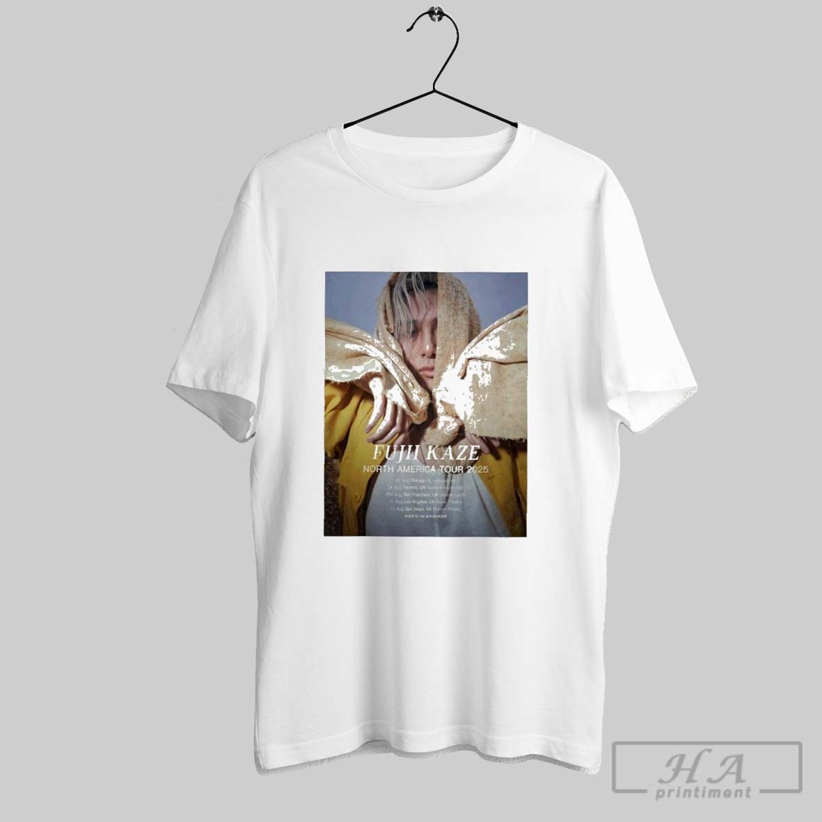 Fujii Kaze North America Tour 2025 Shirt