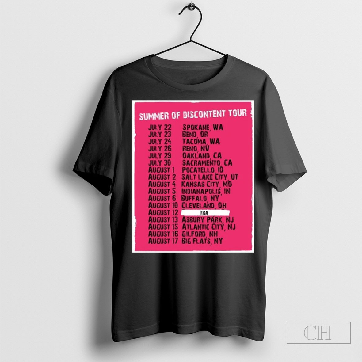 Bad Religion 2025 Summer Of Discontent Tour Shirt