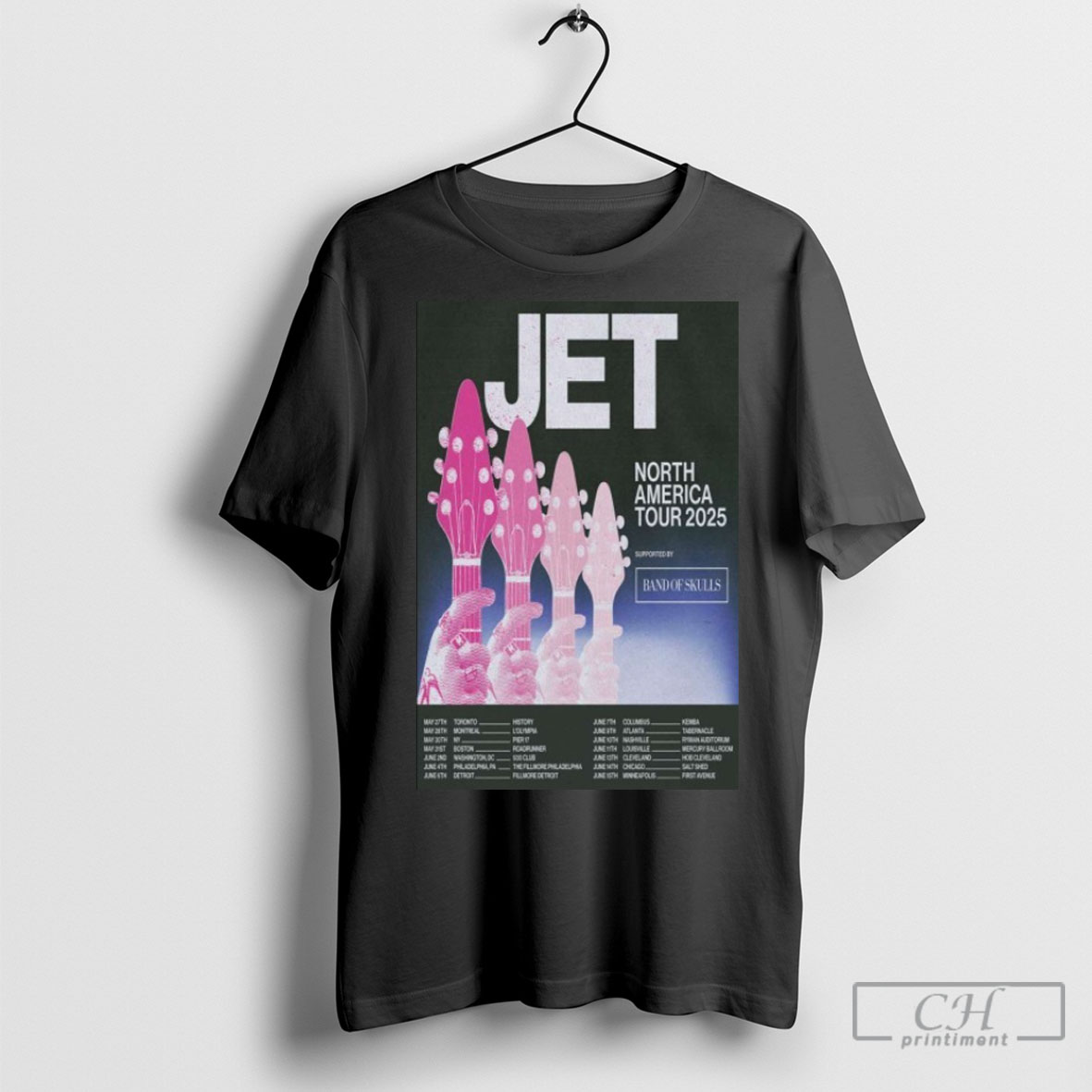 Jet North America Tour 2025 Datesshirt
