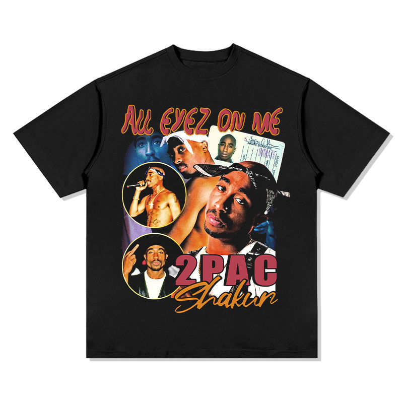 2 Pac Shakin Arrival Custom Unisex Oversized High Quality Shirt